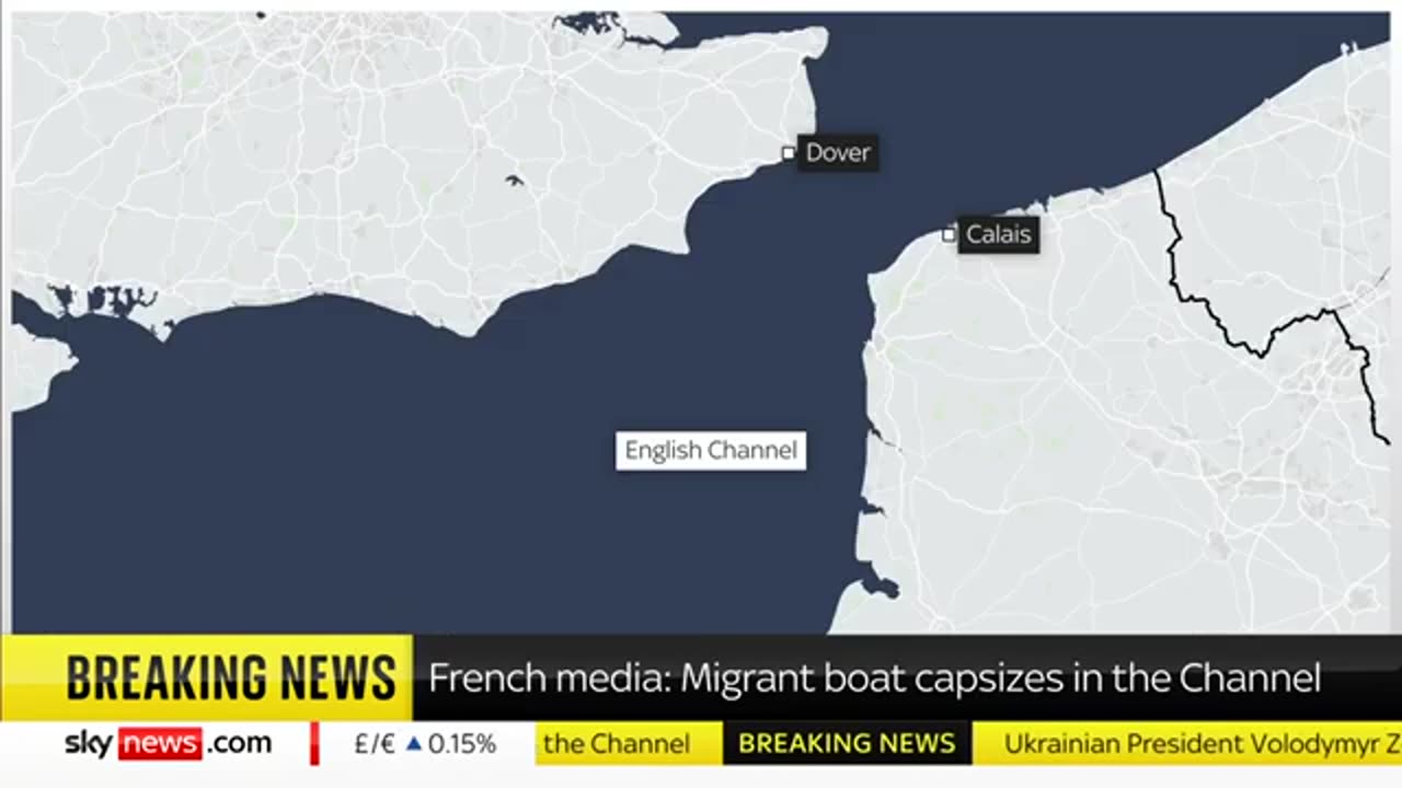 BREAKING_ Rescue under way in Channel as boat carrying migrants capsizes - Frenc