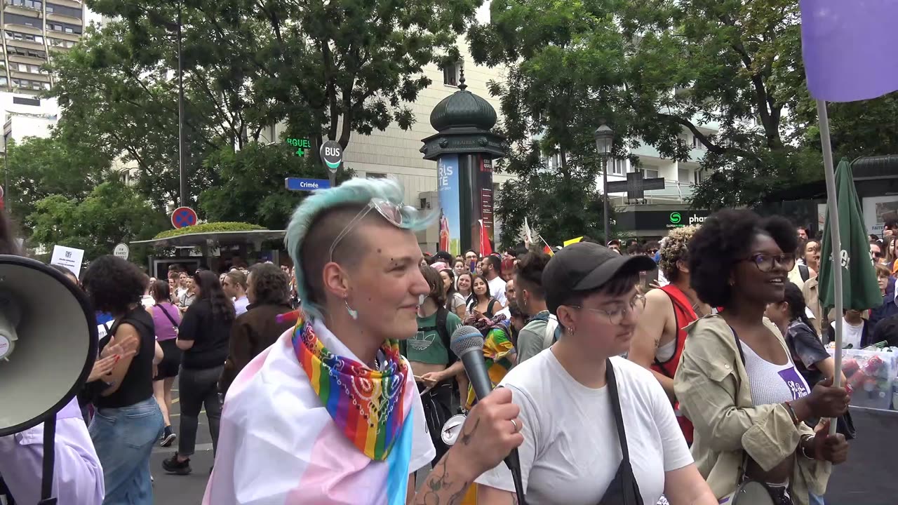 #Paris_Gay_LGBTQIA _Pride #Marche_des_Fiertés_2024: 29th June 2024 Part 4.