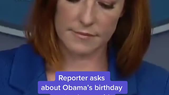Reporter asks about Obama's birthday party plans amid COVID-19