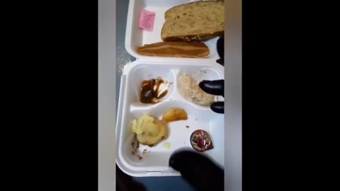 Undercover prison life with prison meals