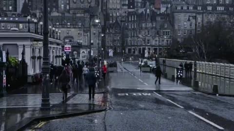 Edinburgh is a place with strong romantic atmosphere