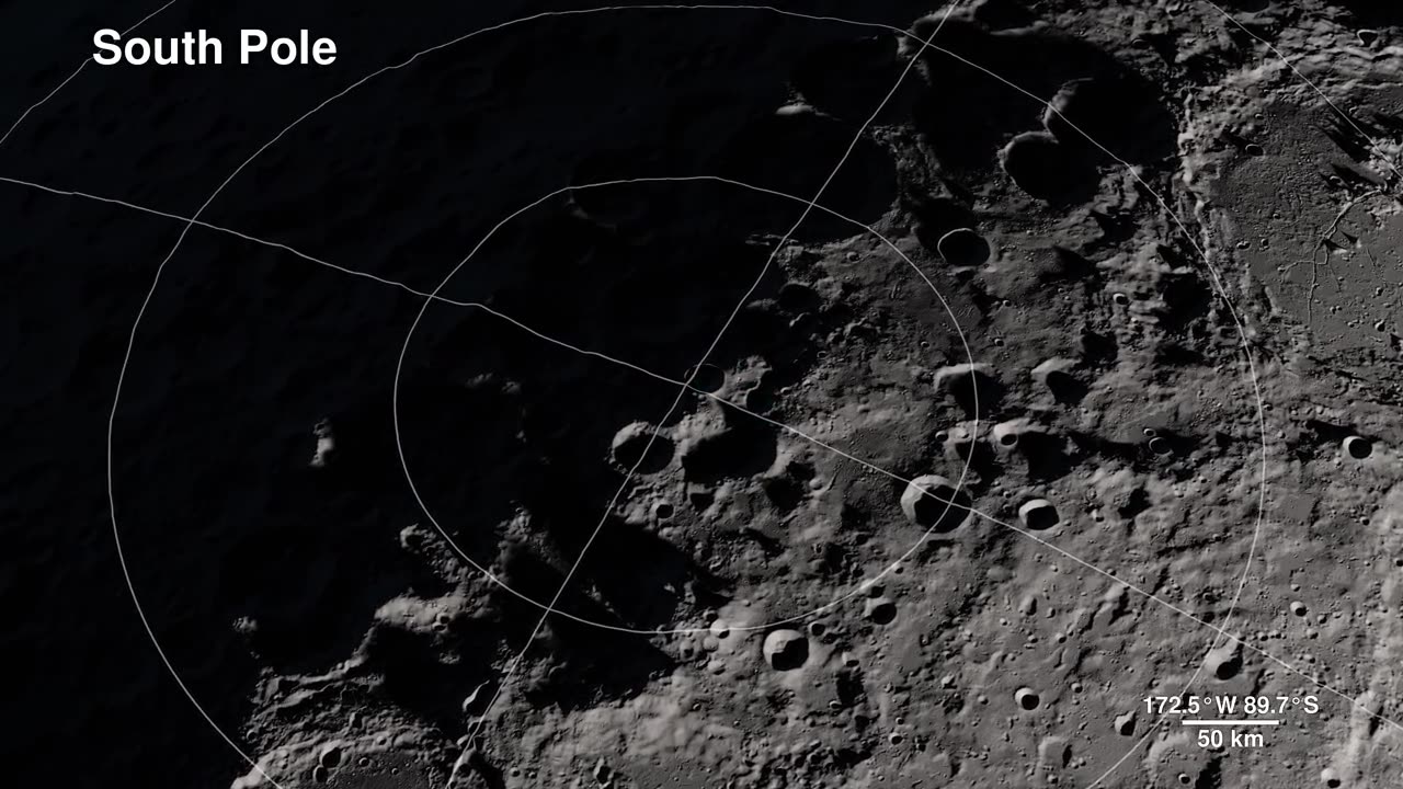 Nasa Tour of the Moon latest video HD 4k