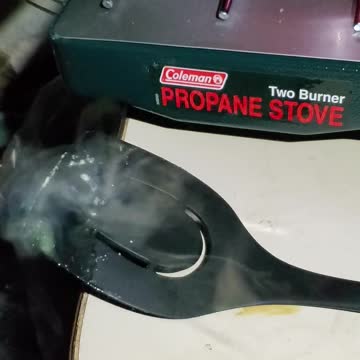 My spatulas developed a smoking habit