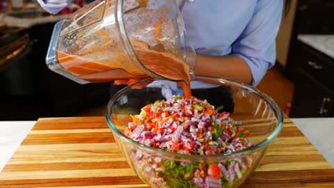 BEST RECIPE - VIEWS ON THE ROAD Cucumber Salsa, To Keep You Cool this HOT Season!!