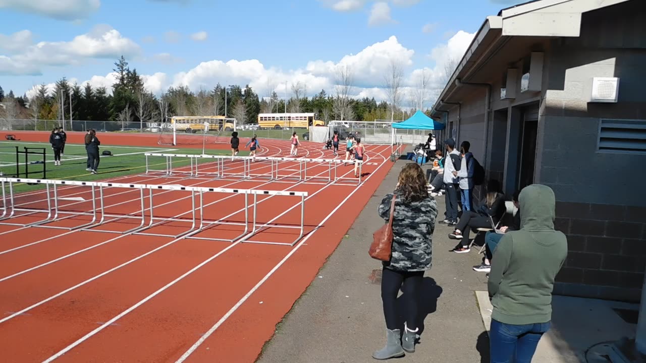 4.12.23 Raylie 100,300 Hurdles