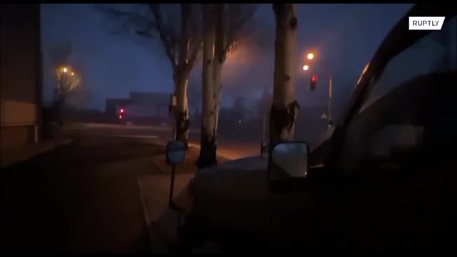 Donetsk Under Heavy Shelling
