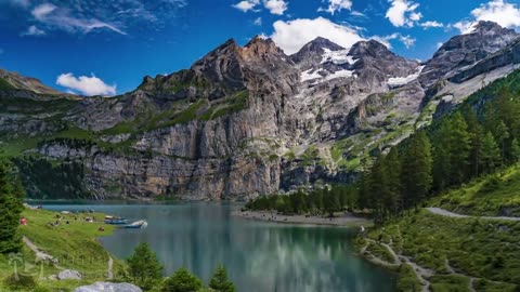 ALPS & DOLOMITES: A Heavenly Drone Timelapse Journey | 4K UHD Nature Relaxation"
