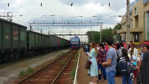 Kazakhstan Train, Astana train station