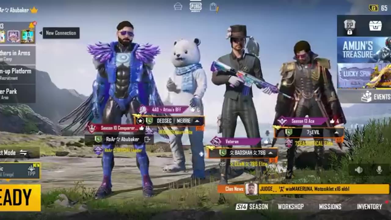 Joining random squad of Rich Pro girls👩🏻‍🦳Like a bot🤣 Try not to laugh 🤣Funniest gameplay