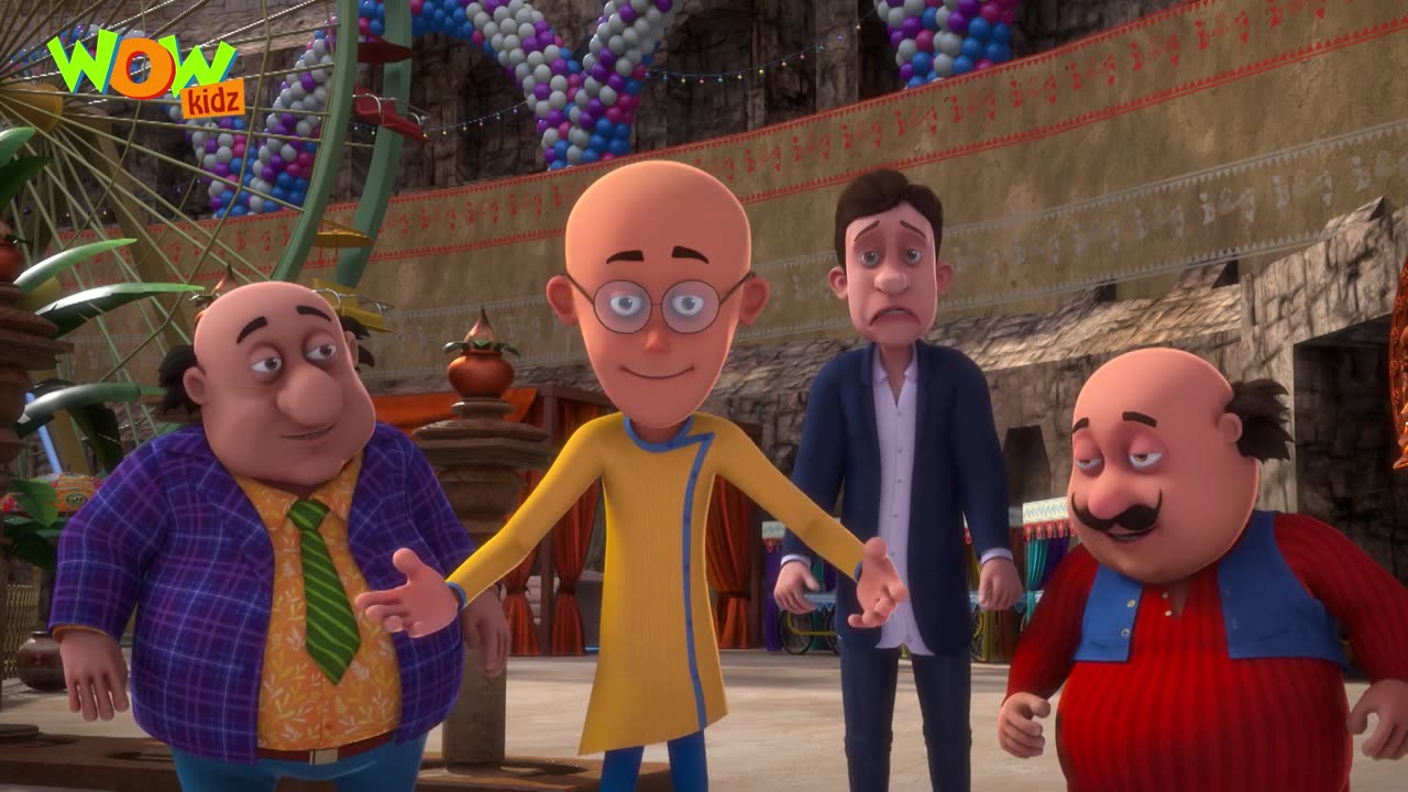 Birthday In Colosseum / Part-02 / S12 / Motu Patlu Cartoon / Wowkidz #spot