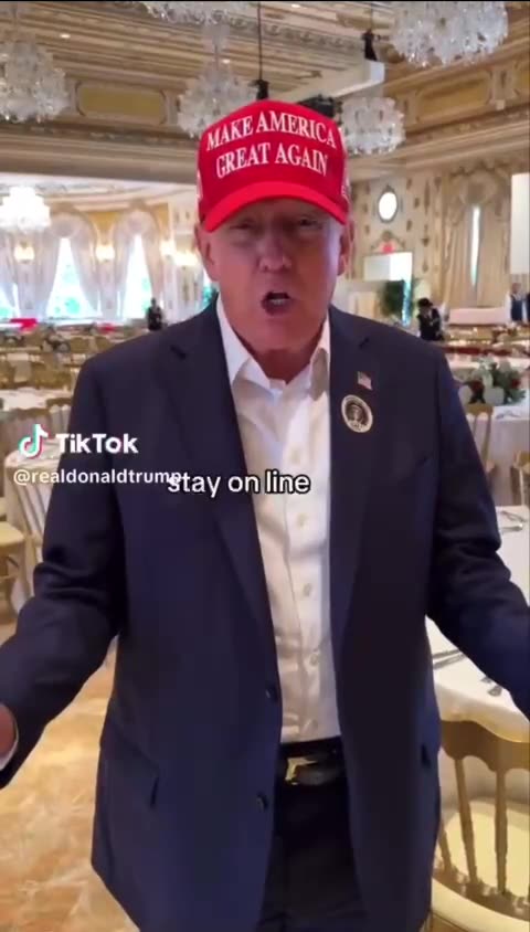 Notice how he says “Republicans, STAY ONLINE, Don’t get OFF-LINE?