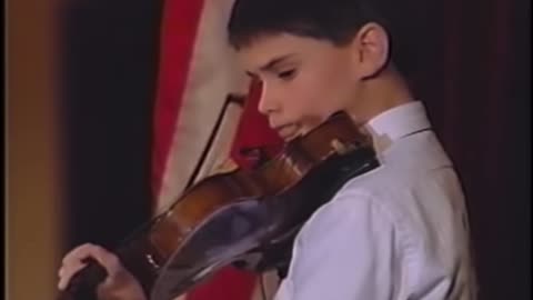 1996 Israel Bonds banquet 12 y/o Ben Shapiro plays Schindler’s List on the violin. ❤️ ✝️ ✡️ 🇺🇸