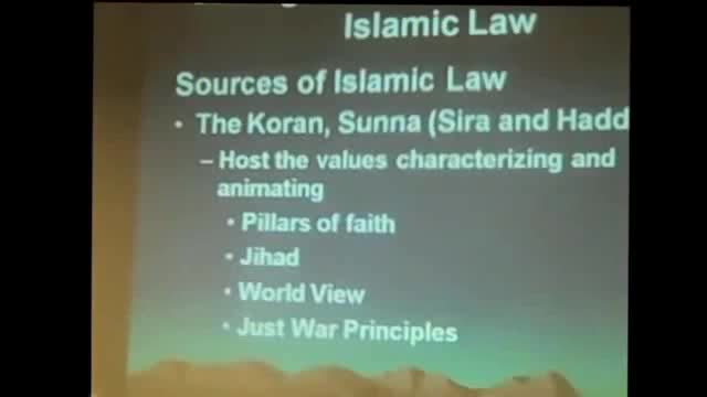 William Gawthrop Drivers of Islamic law part 2