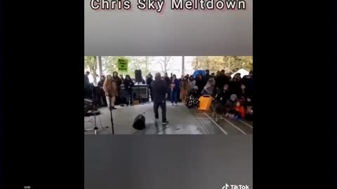 CHRIS SKY a maniac making freedom fighter look bad