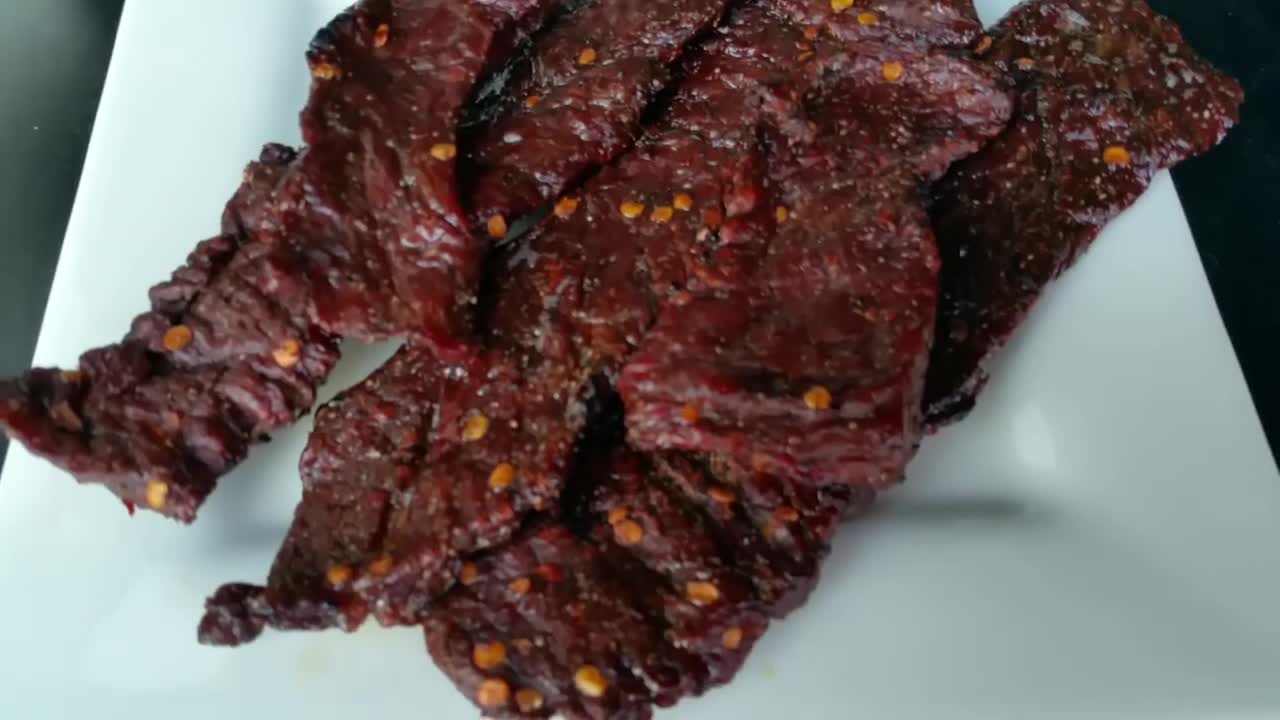 Food - Beef Jerky - Cambodian Style (Khmer) សាច់ឝោងៀត