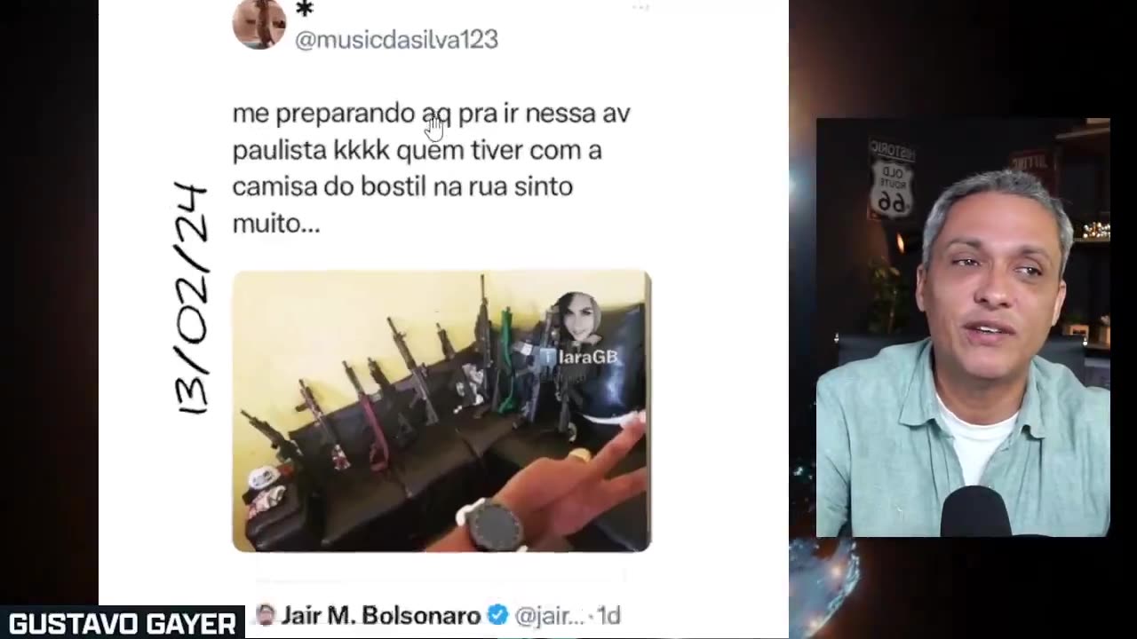 Esquerda tenta esvaziar manifestação de apoio a Bolsonaro com Fake News mas são desmentidos