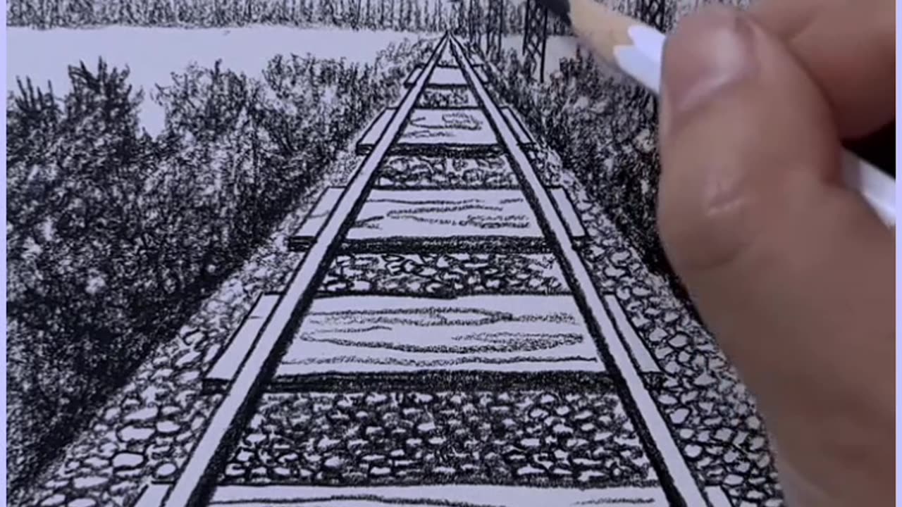 How to draw an easy scenery for beginners Easy pencil drawing