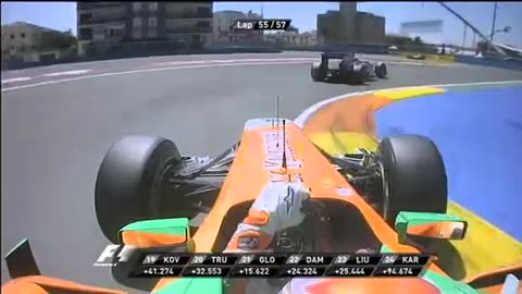 F1 2011 European GP Full Race