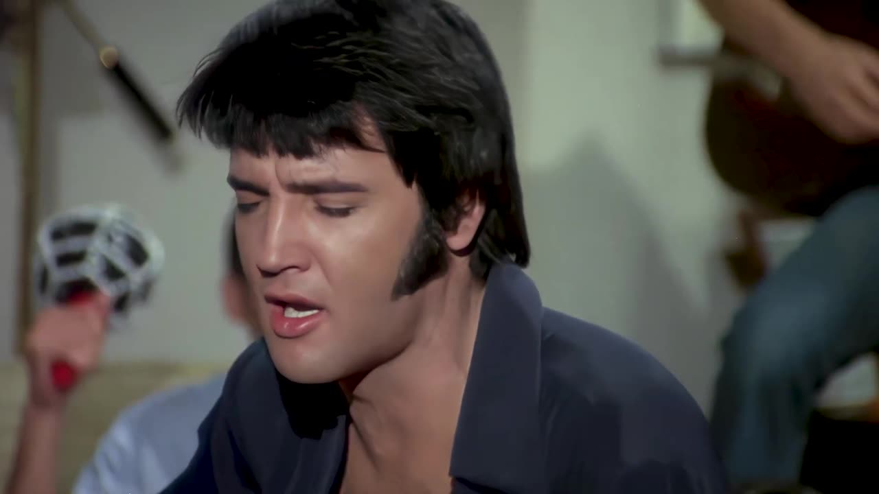 Elvis Presley AI 4K Enhanced ⭐UHD⭐ - Rubberneckin' 1969