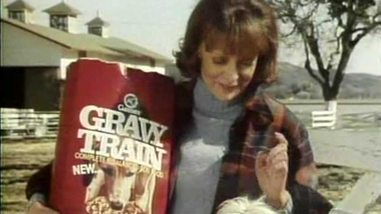 1977 - Gravy Train June Lockhart (Commercial)