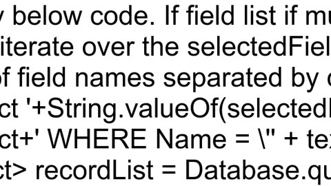 Create a dynamic SOQL Query using variable objects