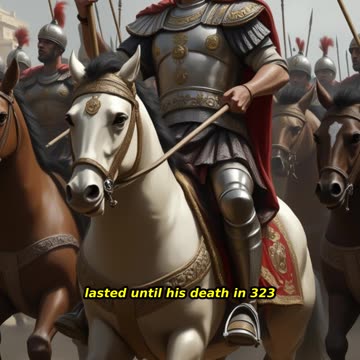 Alexander the great's vast empire