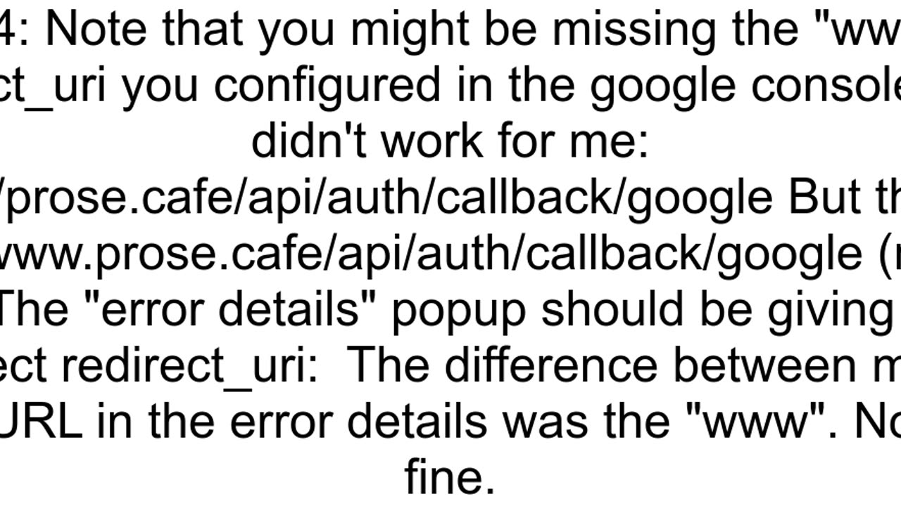 nextauth google provider doesn39t work at Access blocked This apps request is invalid