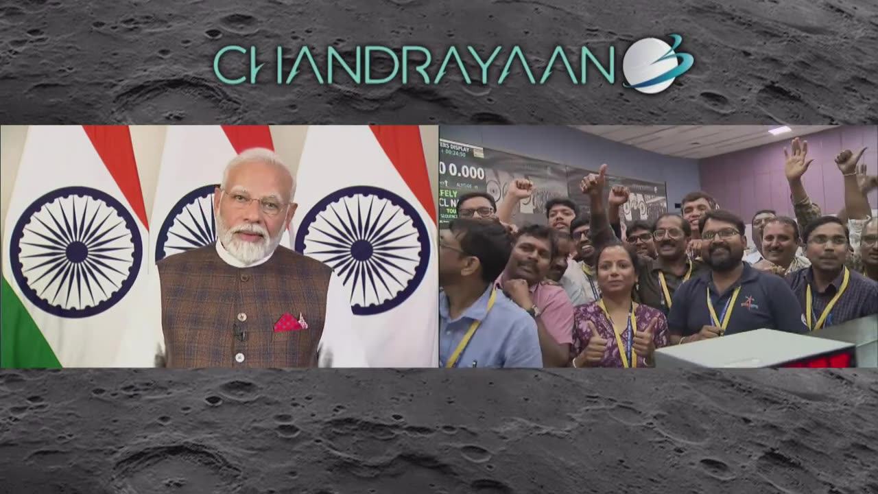 Chandrayaan-3 Mission Soft-landing LIVE Telecast