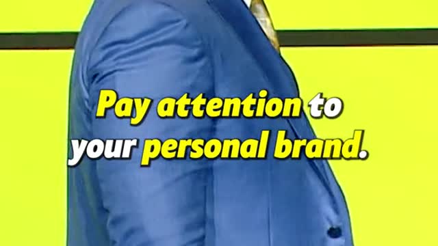 PATRICK BET-DAVID EXPLAINS THE IMPORTANCE OF A PERSONAL BRAND