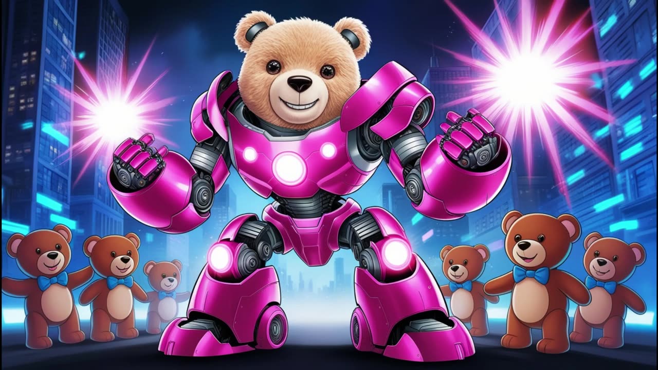 RoboBear al Rescate 🚀 | Cuento y canción divertidos para niños | Aventura animada para niños