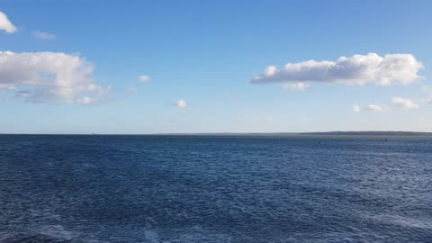 Coffee time to my subscribers. At Calshot beach
