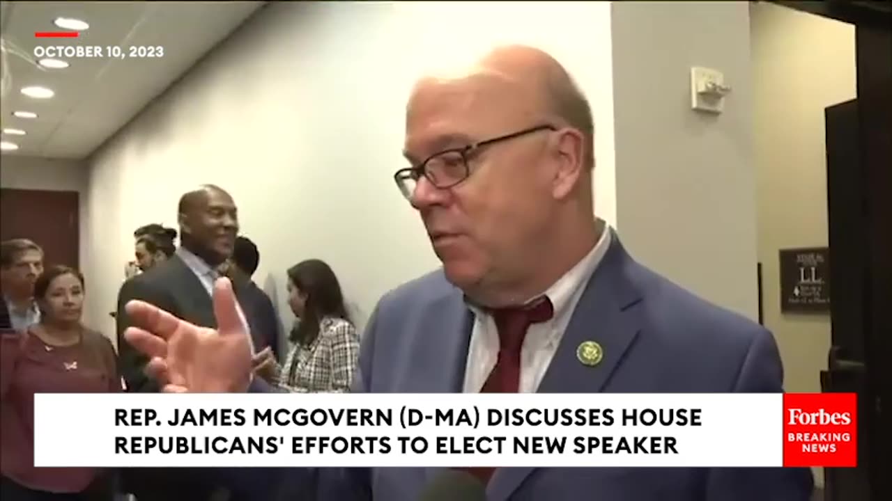 'How Hard Is It To Elect A Speaker-'- James McGovern Mocks Ongoing GOP Drama