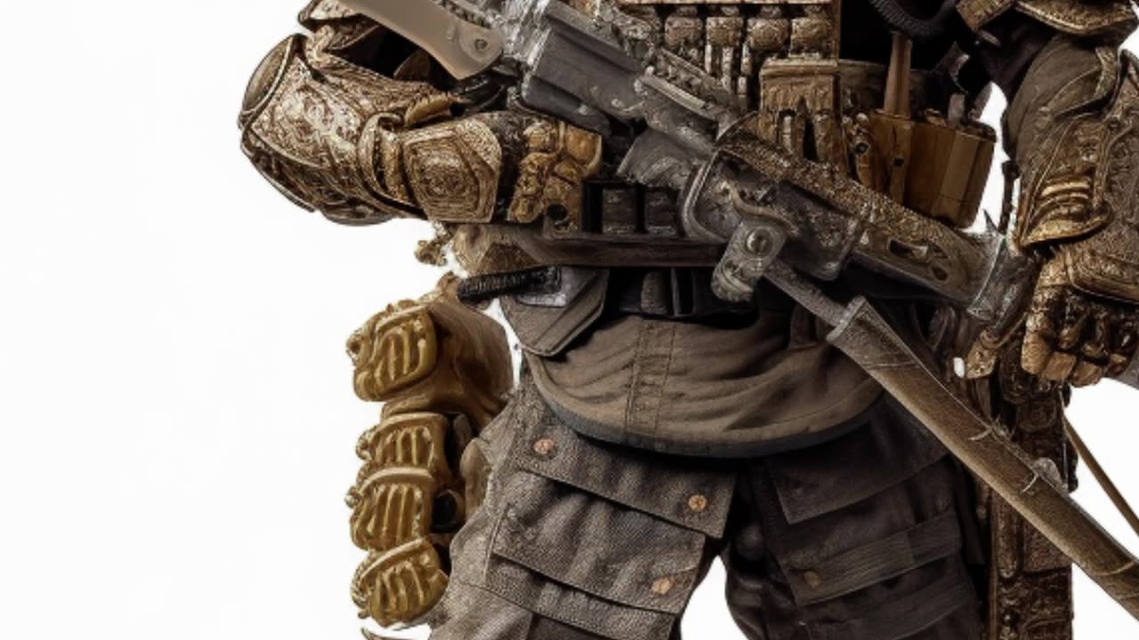 Army Ranger Samurai Action Figures