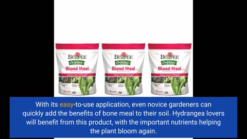 Burpee Bone Meal Fertilizer | Add to Potting Soil | Strong Root Development | OMRI Listed