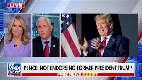 Mike Pence Says He Won't Be Endorsing His Former Boss In 2024