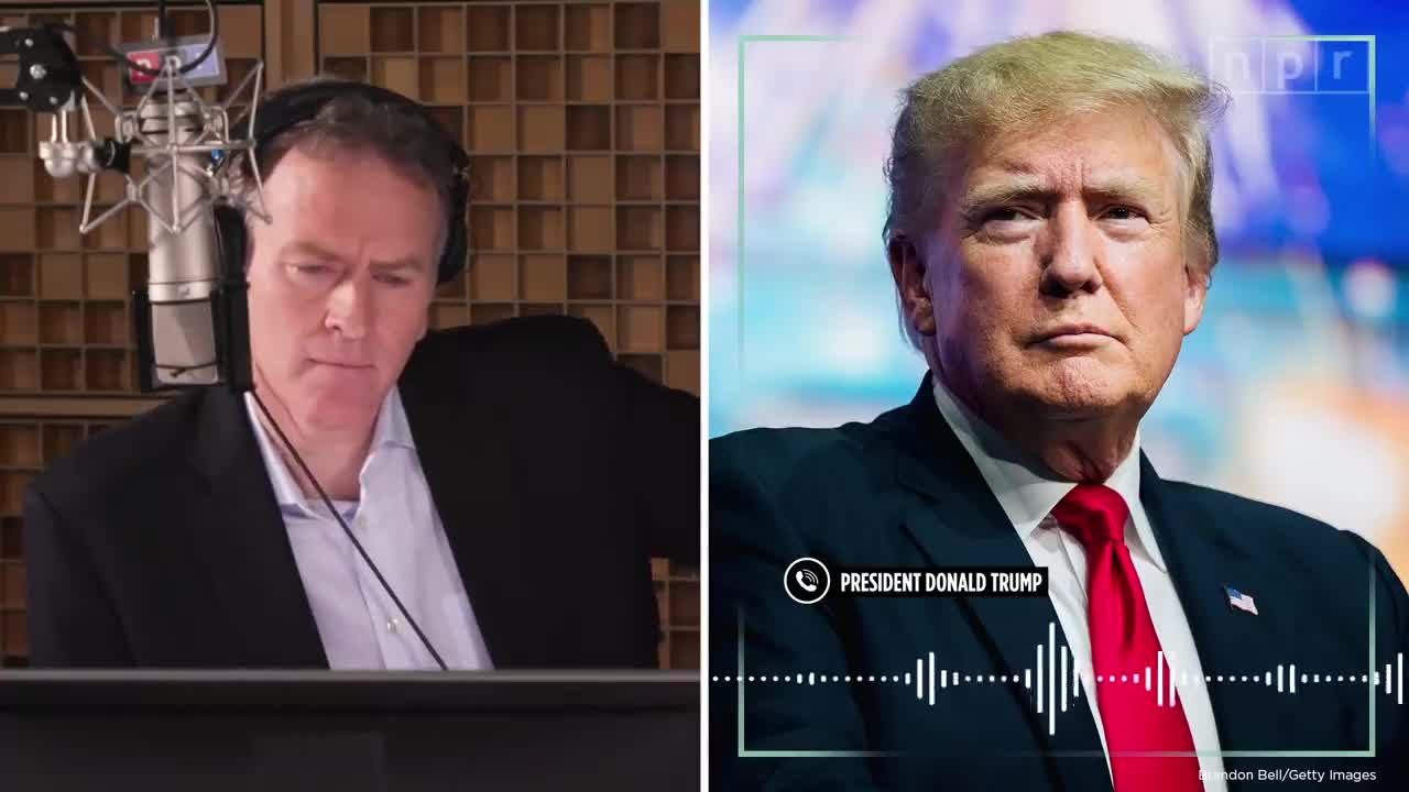 Donald Trump has heated exchange with NPR host, hangs up.
