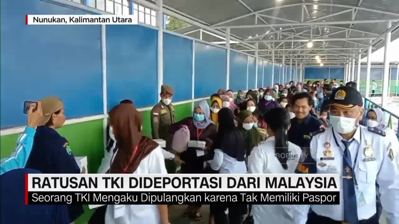 Ratusan TKI Dideportasi dari Tawau Malaysia Karena Tak Memiliki Paspor