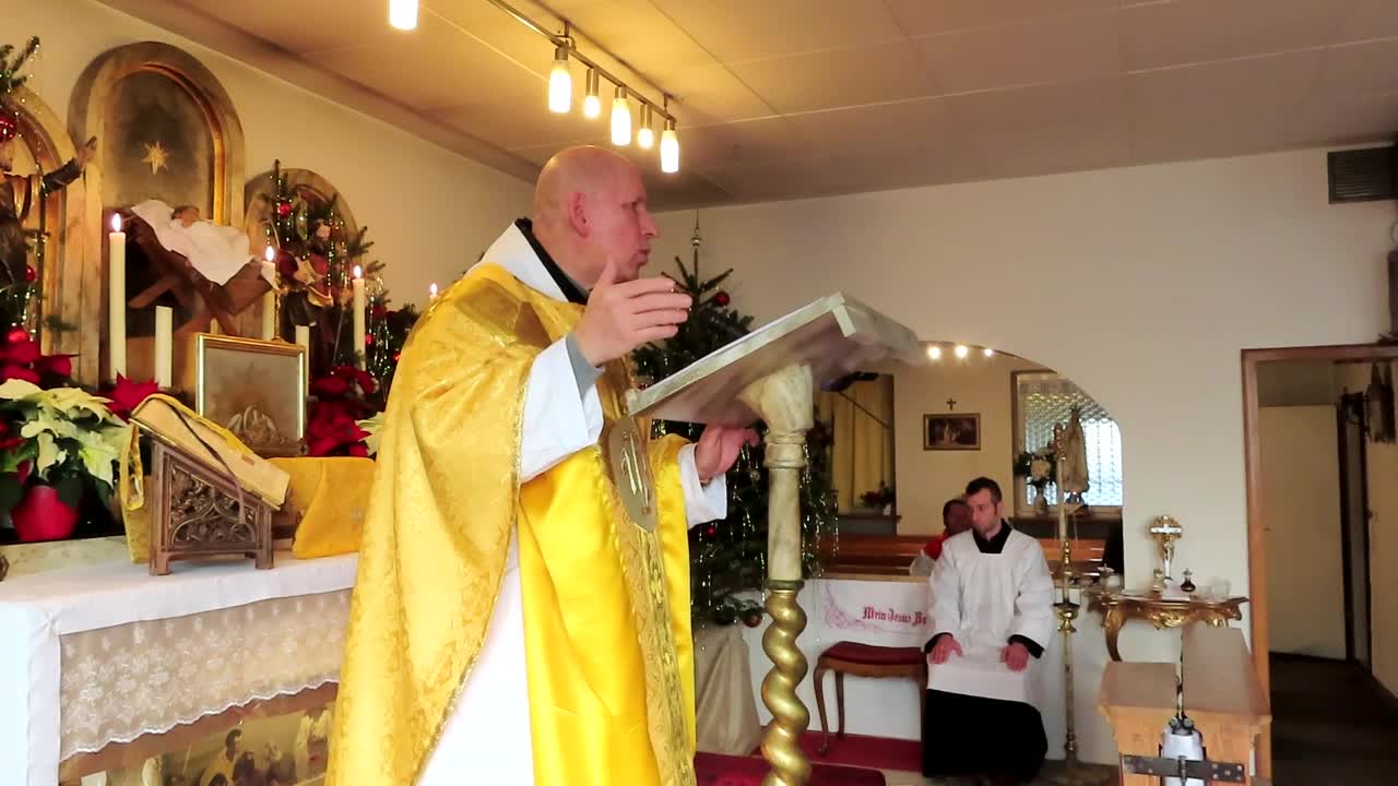 PREDIGT P. SERAPHINS VOM 26.12.2020