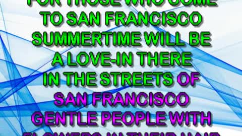 kbkaraokeking San Francisco (Be_Sure_To_Wear_Flowers) McKenzie,_Scott