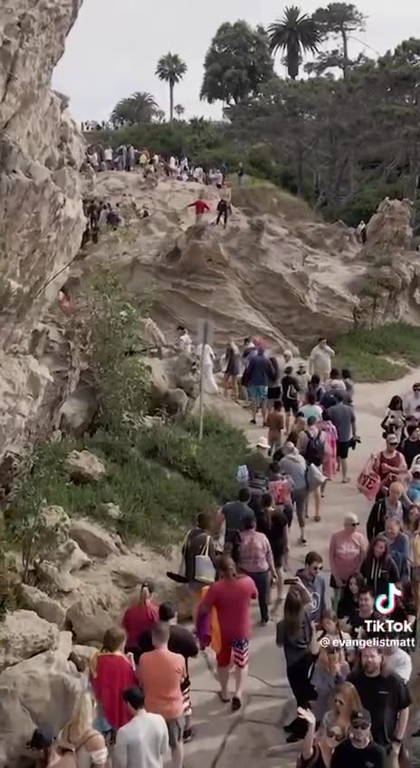 4500 people were baptized Saturday at Pirates Cove SoCal