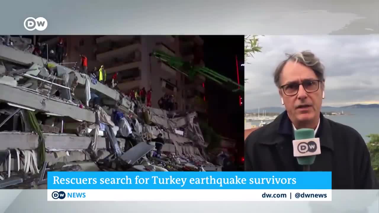 Turkey 7.0 earthquake: Rush to find survivors as death toll rises | DW News