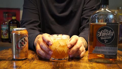 Ole Smoky Cookie Dough Whiskey & A&W Cream Soda