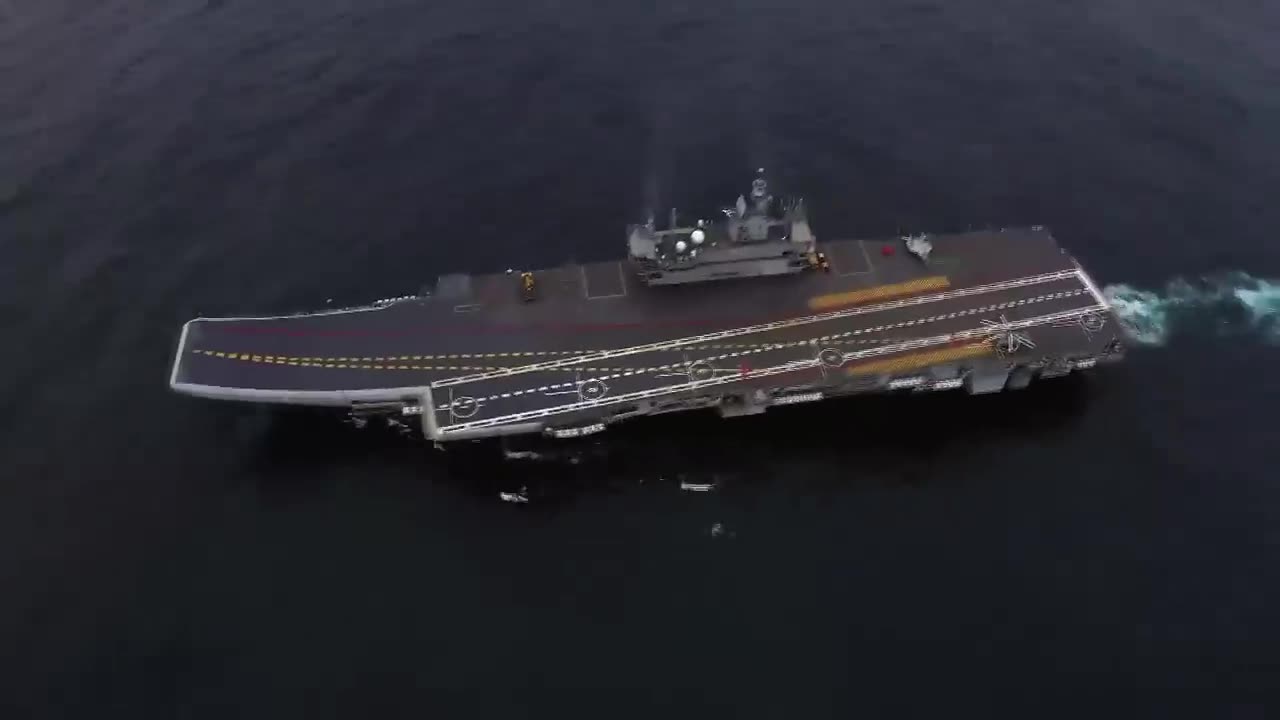 India PM’s visit to INS Vikrant video