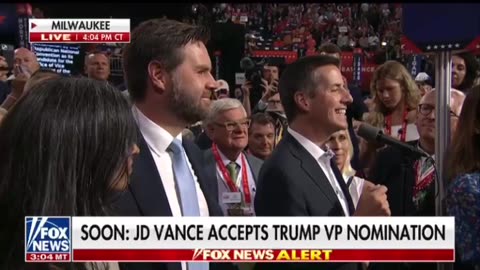 JD Vance accepts Trump VP Nomination