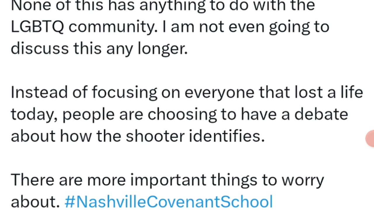 Don't Talk About Trans Nashville School Shooter (Why)