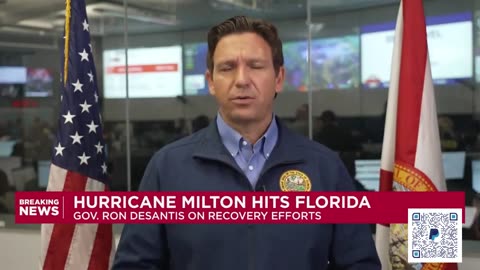 Desantis: Kamala Harris Trying to Make Hurricanes Political