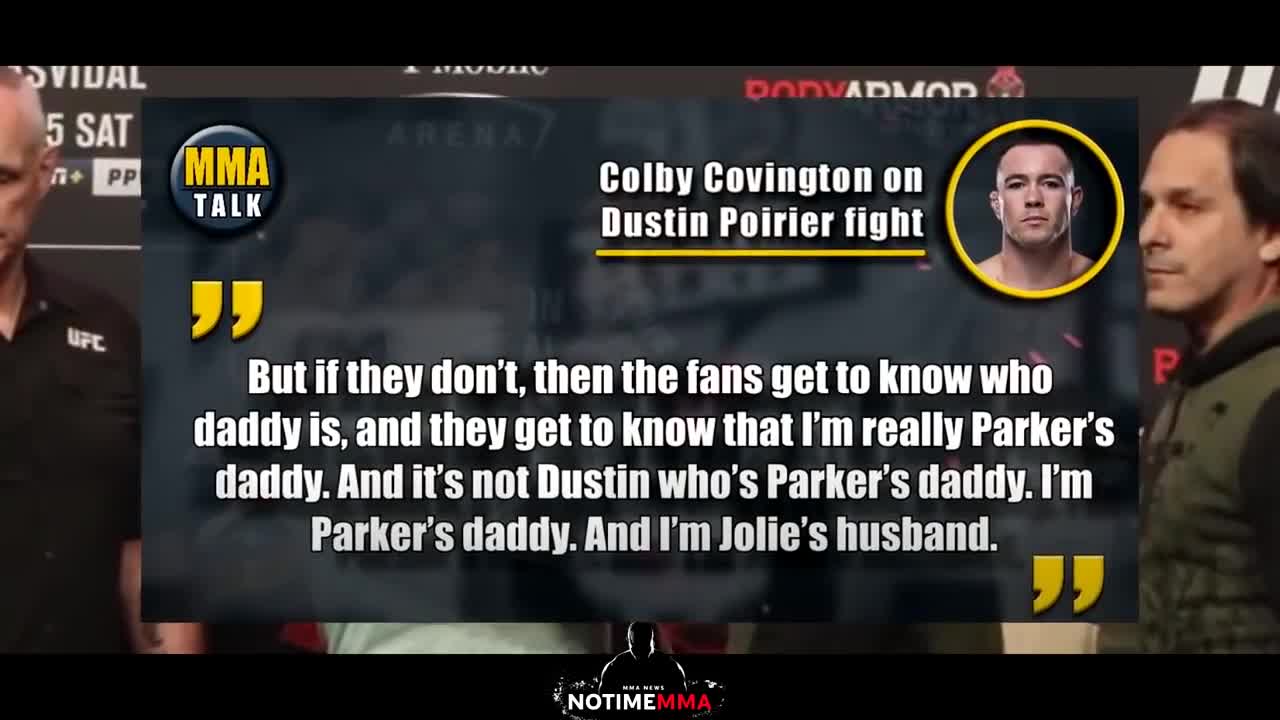 OMG! Dustin Poirier ENTHÜLLT schlimme INFORMATIONEN über Colby Covington!