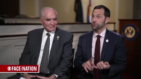 Mike Kelly & Jason Crow Face the Nation 1- Drones, Task Force scope "more than" operational