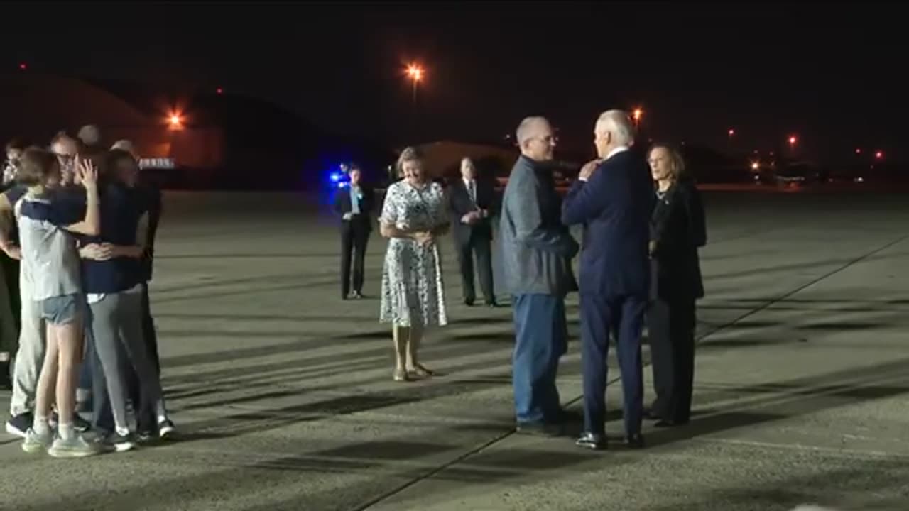 President Biden and Vice President Harris Welcome Americans Freed from Russia