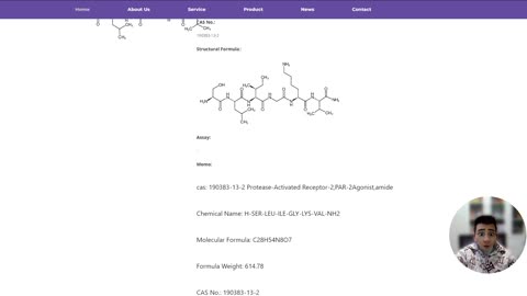 CAS: 942413-05-0 VKGILS-NH2 PAR-2(6-1)AMIDE(HUMAN)